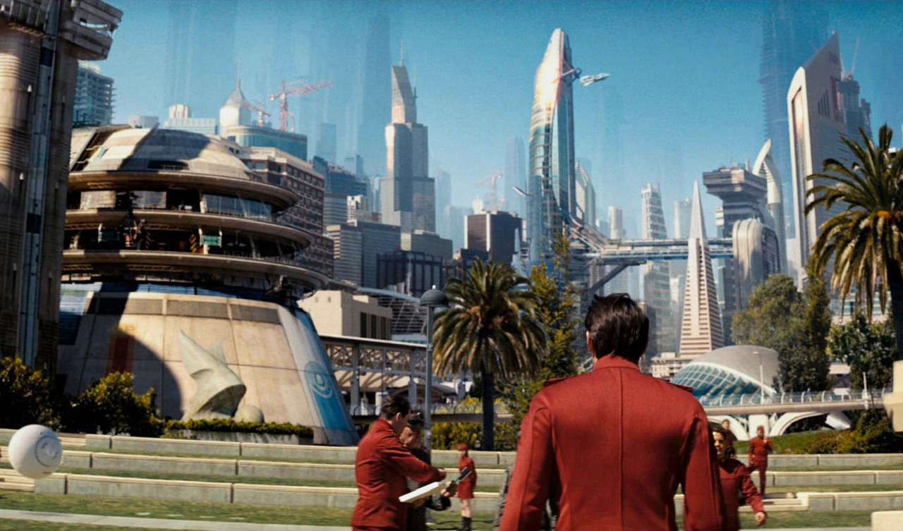 San Francisco in the 24th century, as imagined in Star Trek (2012)