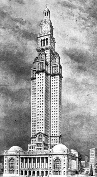 Competition Design, San Francisco City Hall, 1912.