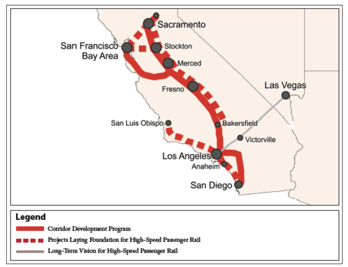 California High Speed Rail Overview, scheduled for completion in 2029