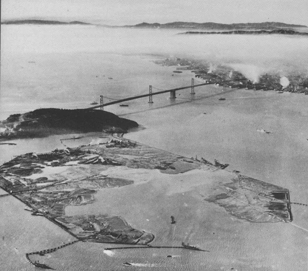 Construction of Treasure Island by the Army Corps of Engineers, 1937-1939
