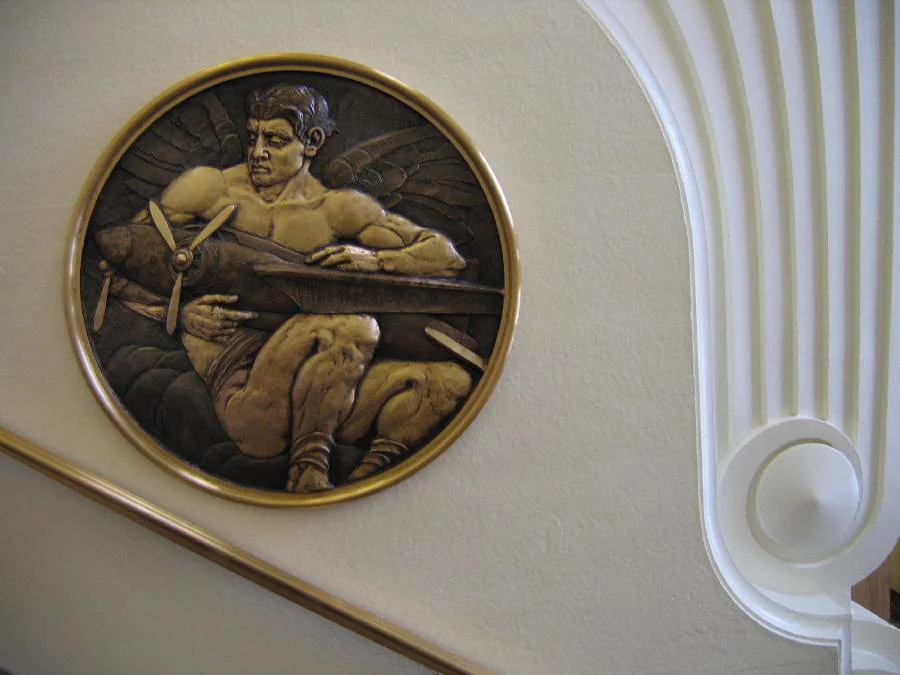 Bas relief sculpture by Hugo Ballin