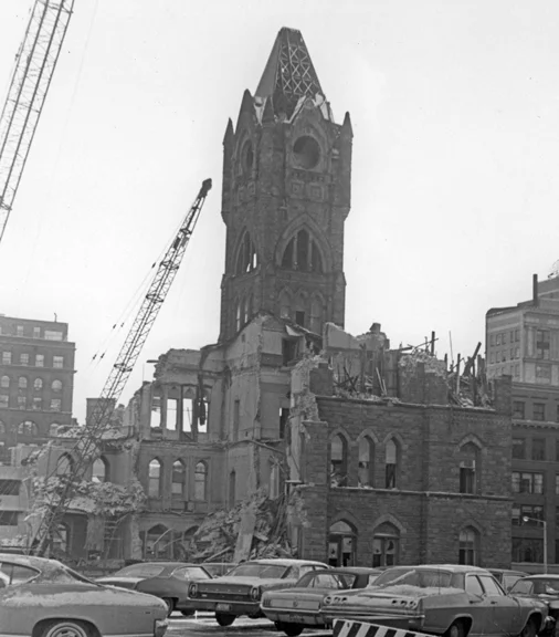 Demolition in 1969