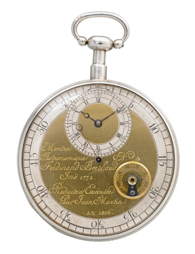 Jean Martin, astronomical pocket watch, 1806