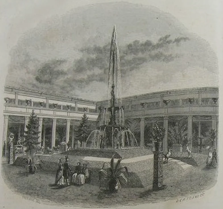Courtyard of the 1849 exposition