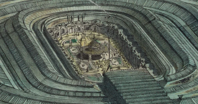 Central Garden with the Pavilion of Weights, Measures and Currencies
