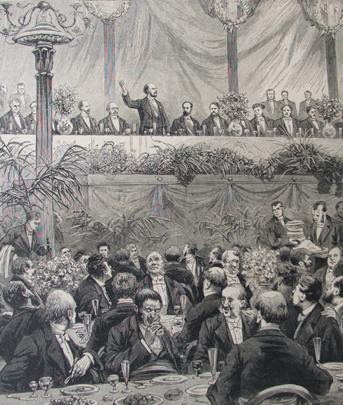Banquet of Mayors, 1889