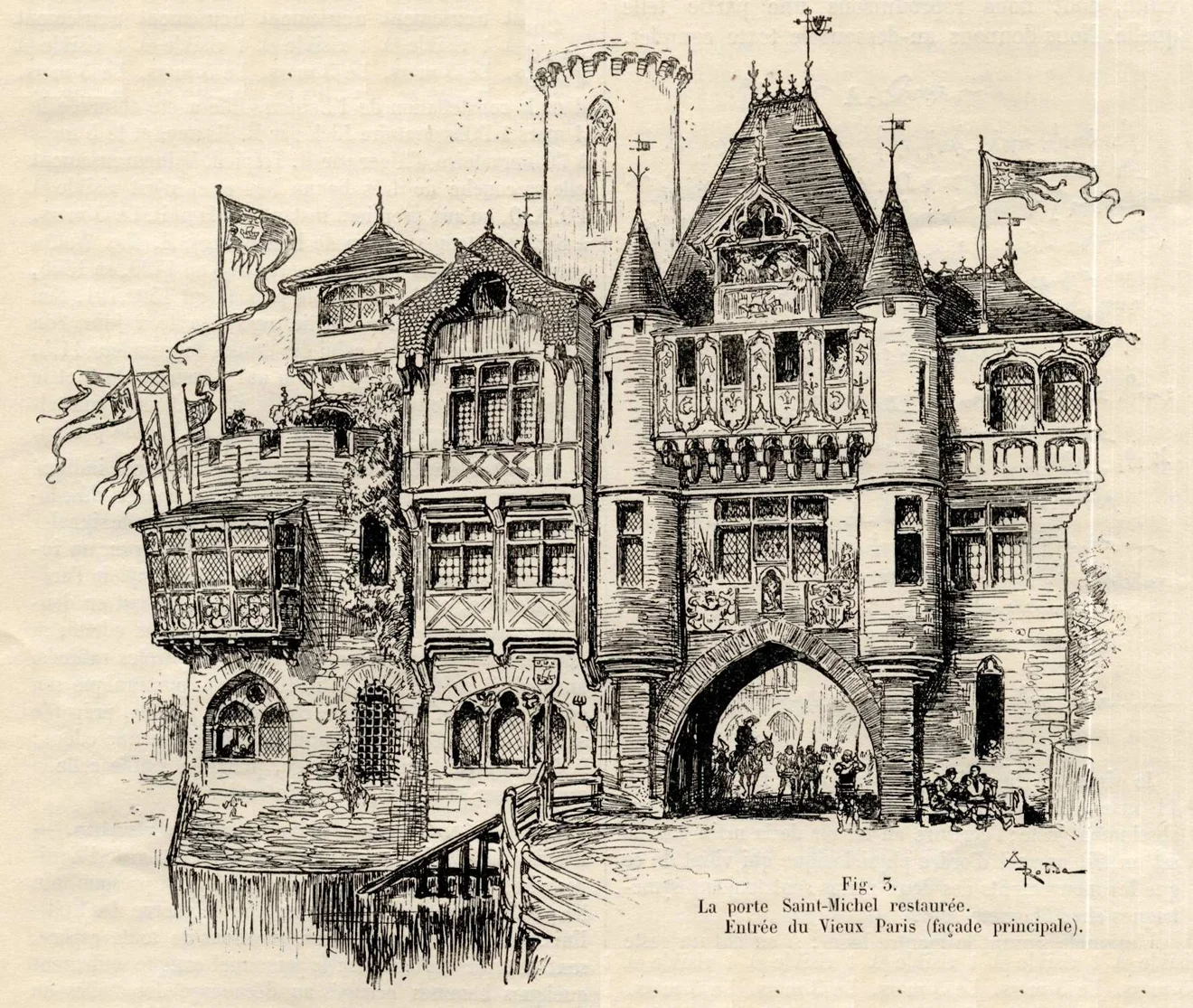 Entrance to Vieux Paris (click the image for a lightbox view)