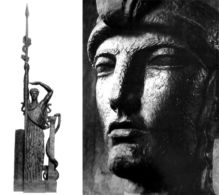 "La France" by Antoine Bourdelle (original currently in the city of Briançon)