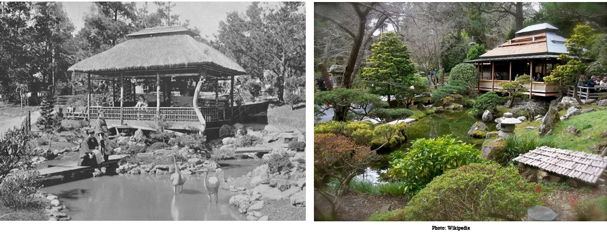 THE JAPANESE TEA GARDEN IN 1894 AND 2016