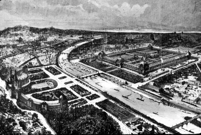 The Paris Exposition of 1878, where Doré would first show his "Poem of the vine"