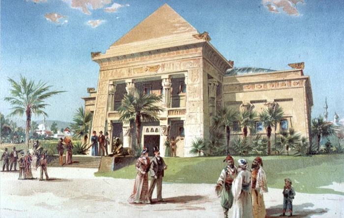 The Fine Arts Building in Golden Gate Park, where the "Poem of the Vine" was exhibited after the close of the exposition