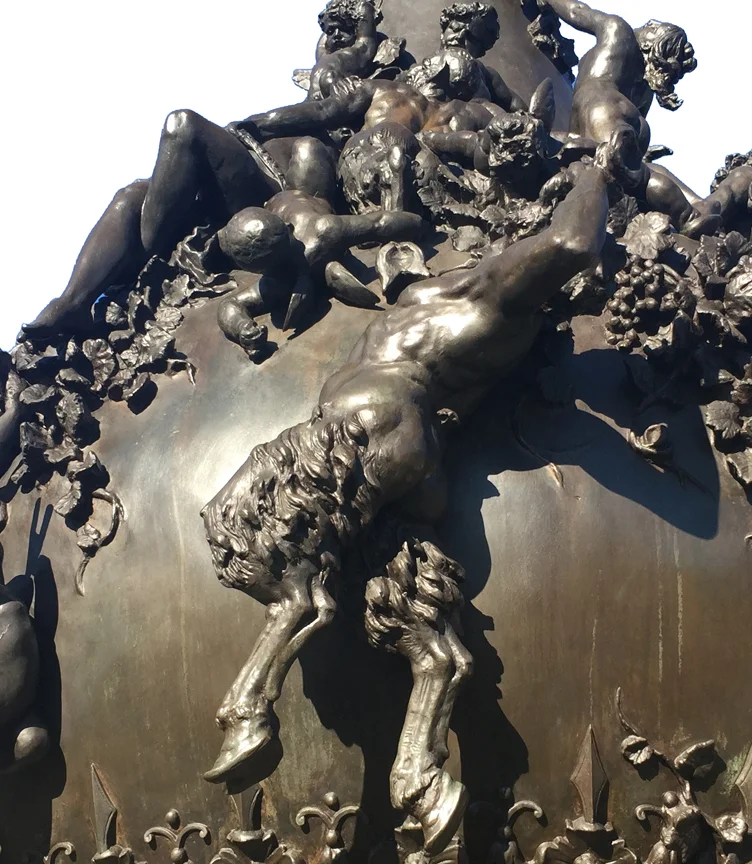 Drunken Satyrs Cavorting