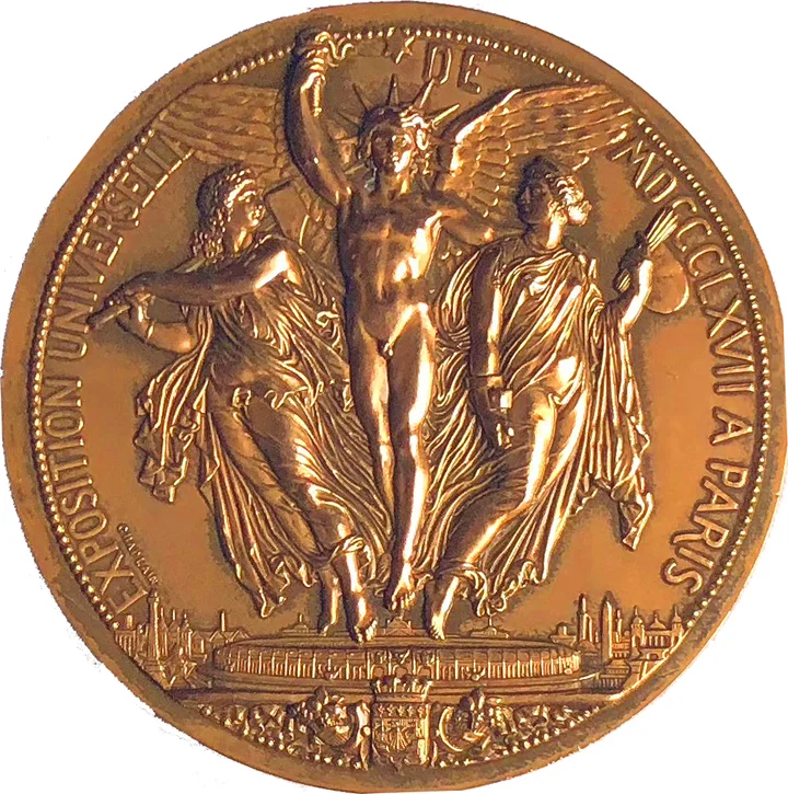 1867 Exposition Universelle Medal