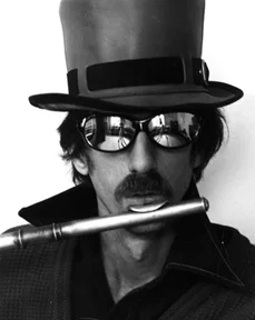 Myself in the days when I played flute in the San Francisco group Thesis