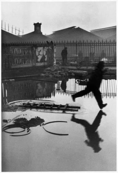 Henri Cartier-Bresson, "Place de l'Europe -- Gare Saint Lazare, 1932"