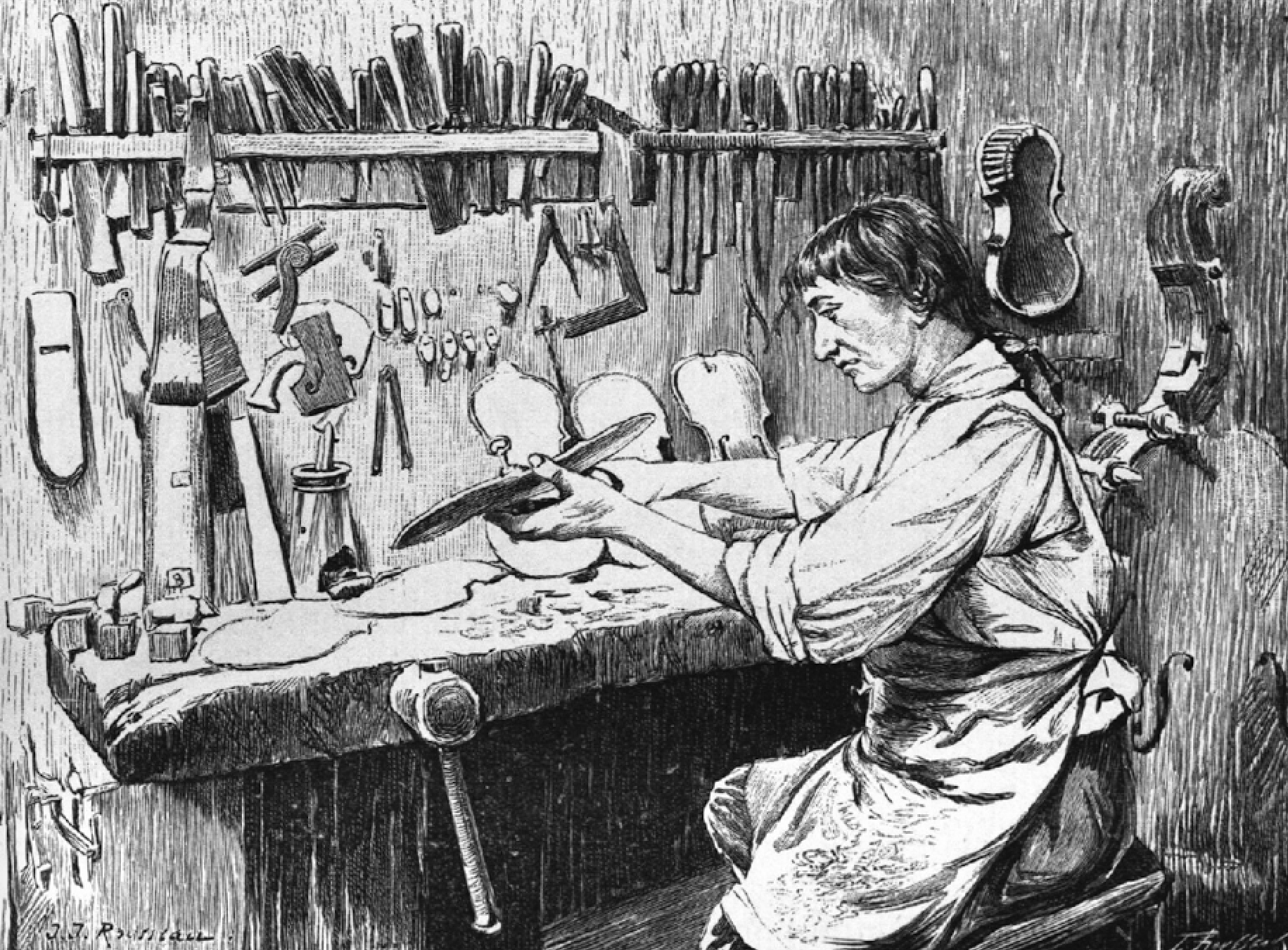 The History of Labor exhibit at the 1867 exposition