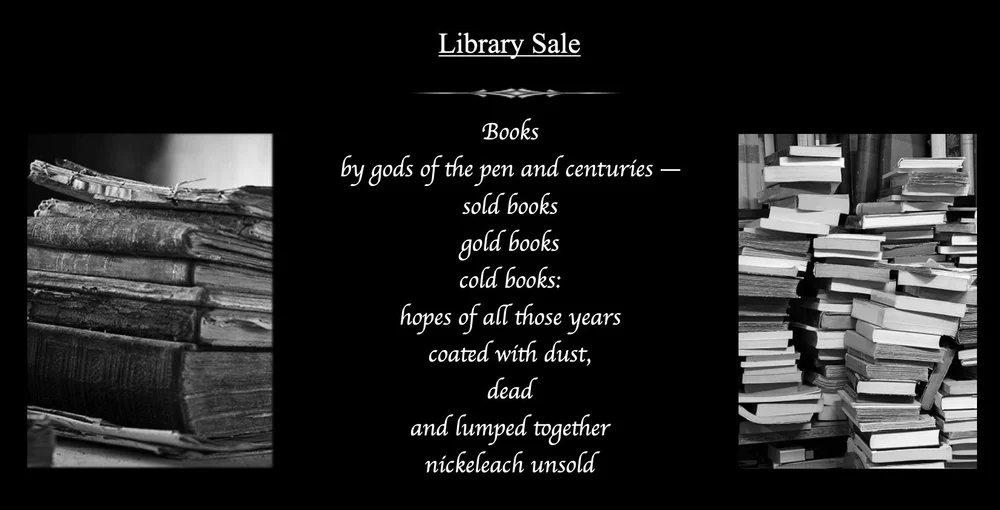 Library Sale — Ideas