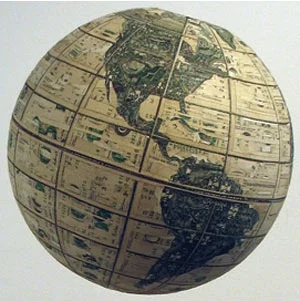 Global capitalism by C.K.Wilde, currency collage