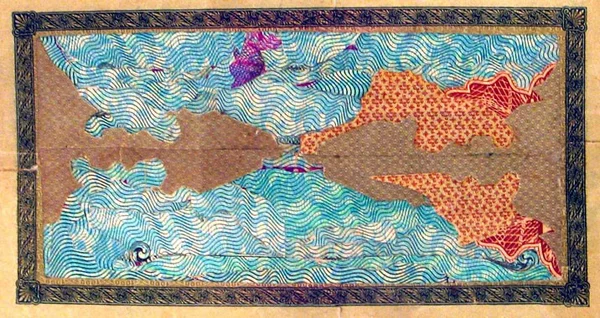 Valueless by C.K.Wilde, currency collage