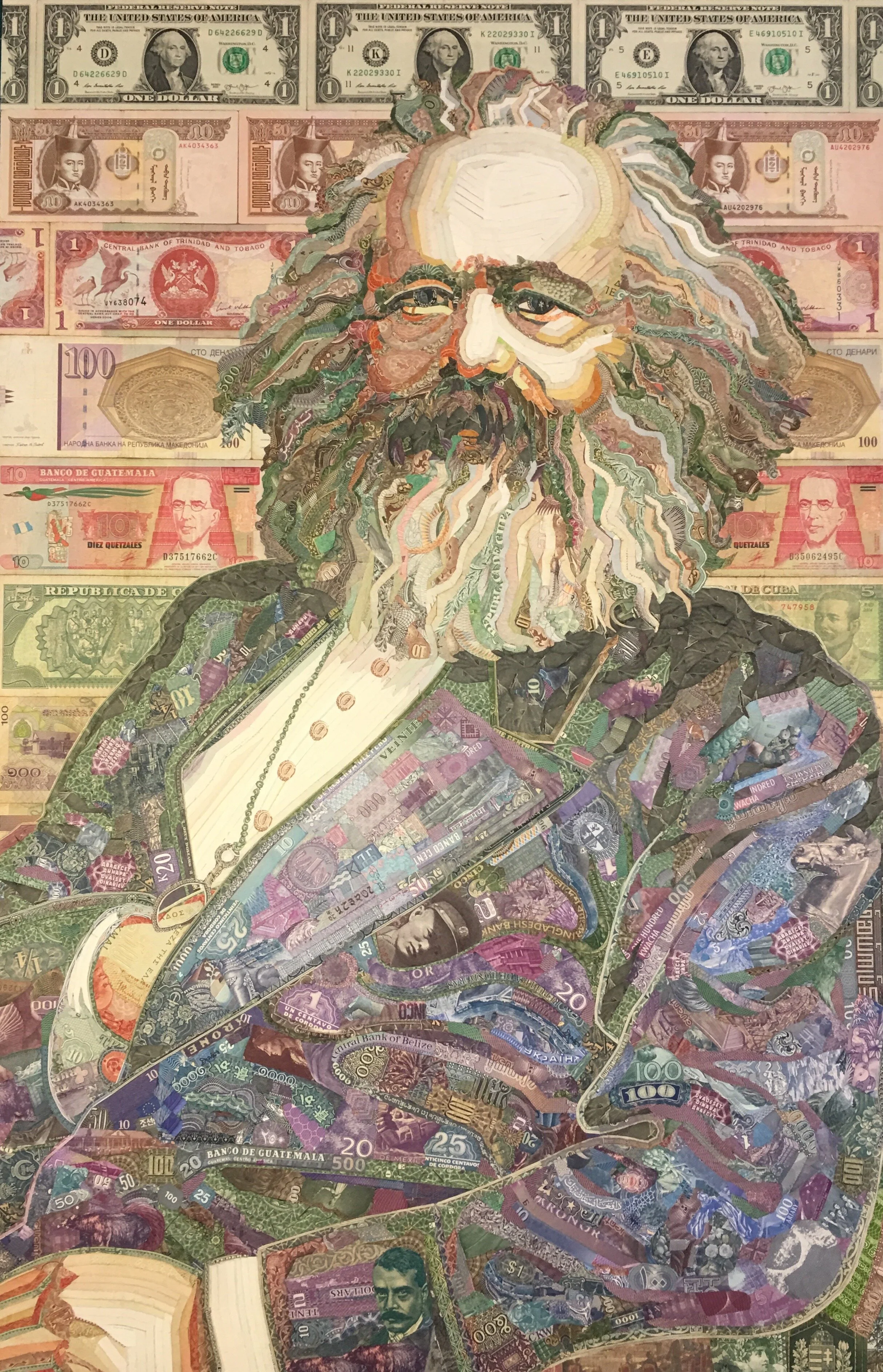 Historical Materialism By C.K. Wilde, Currency Collage 