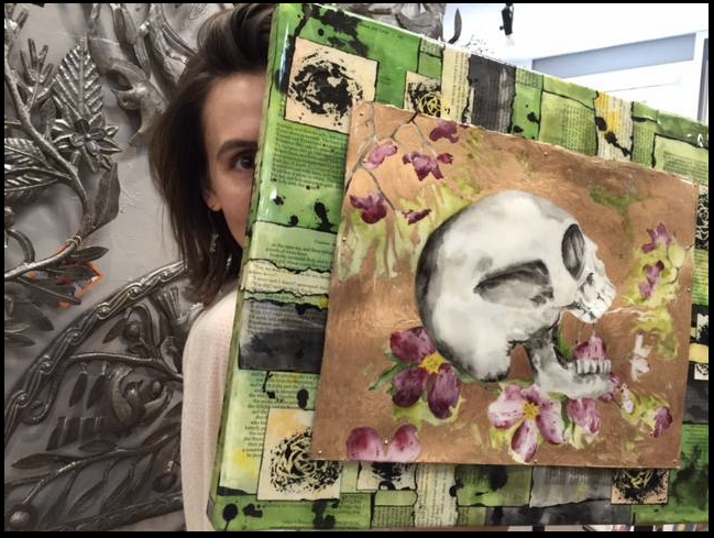Chico artist Kathryn Silvera. 