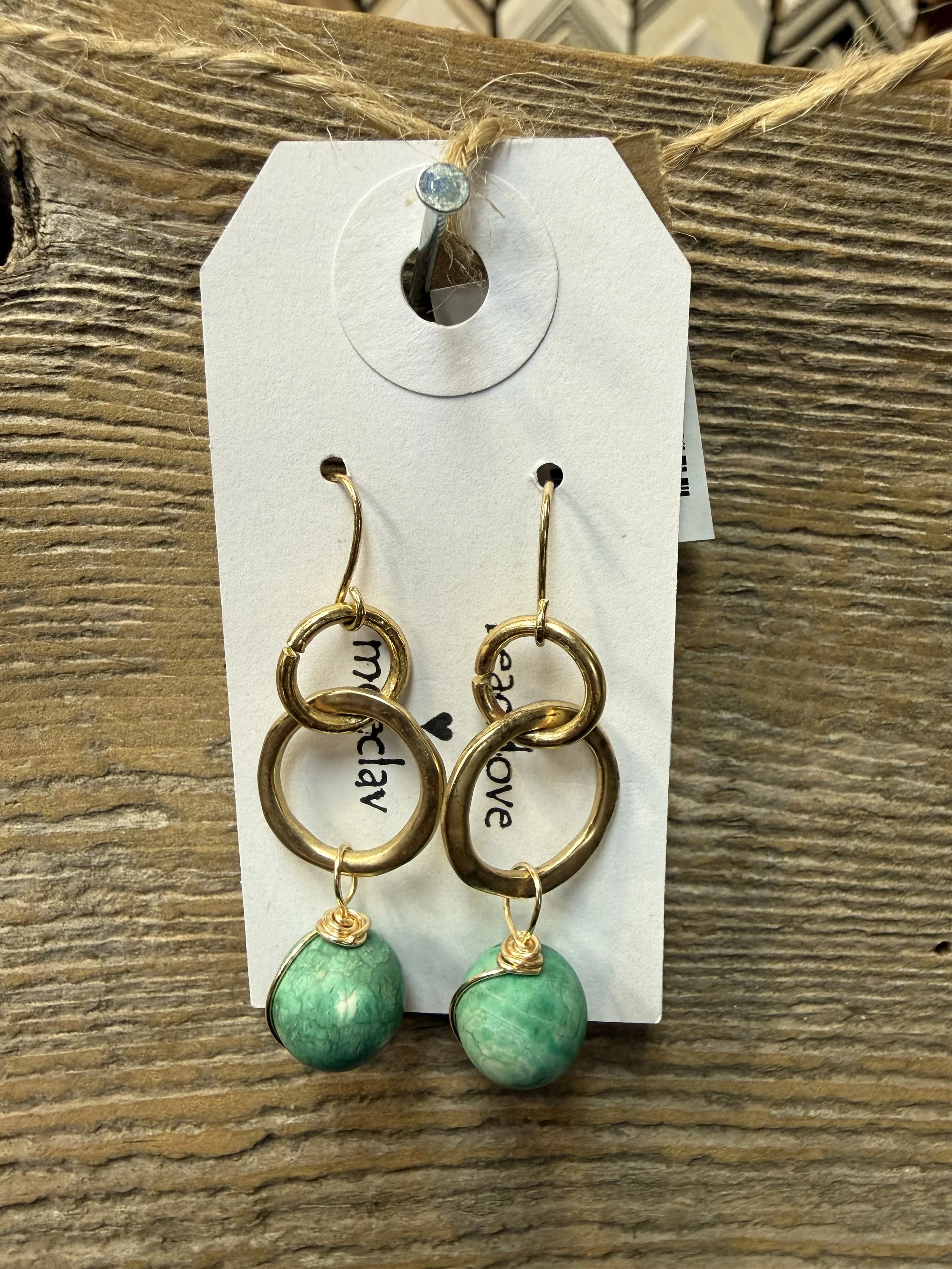 BL26-126GoldCirclesw:BluegreenBeads.jpg