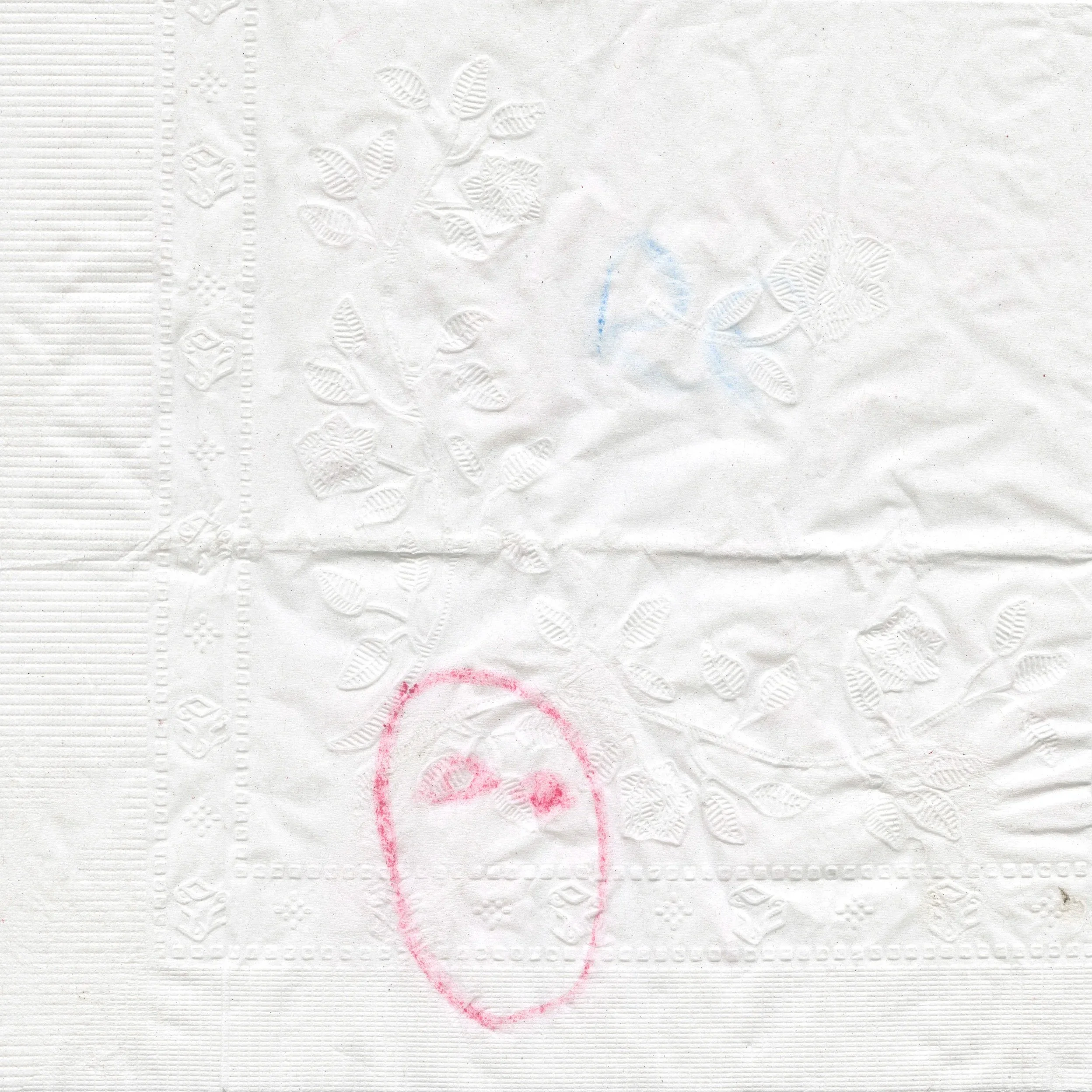 Napkin with face