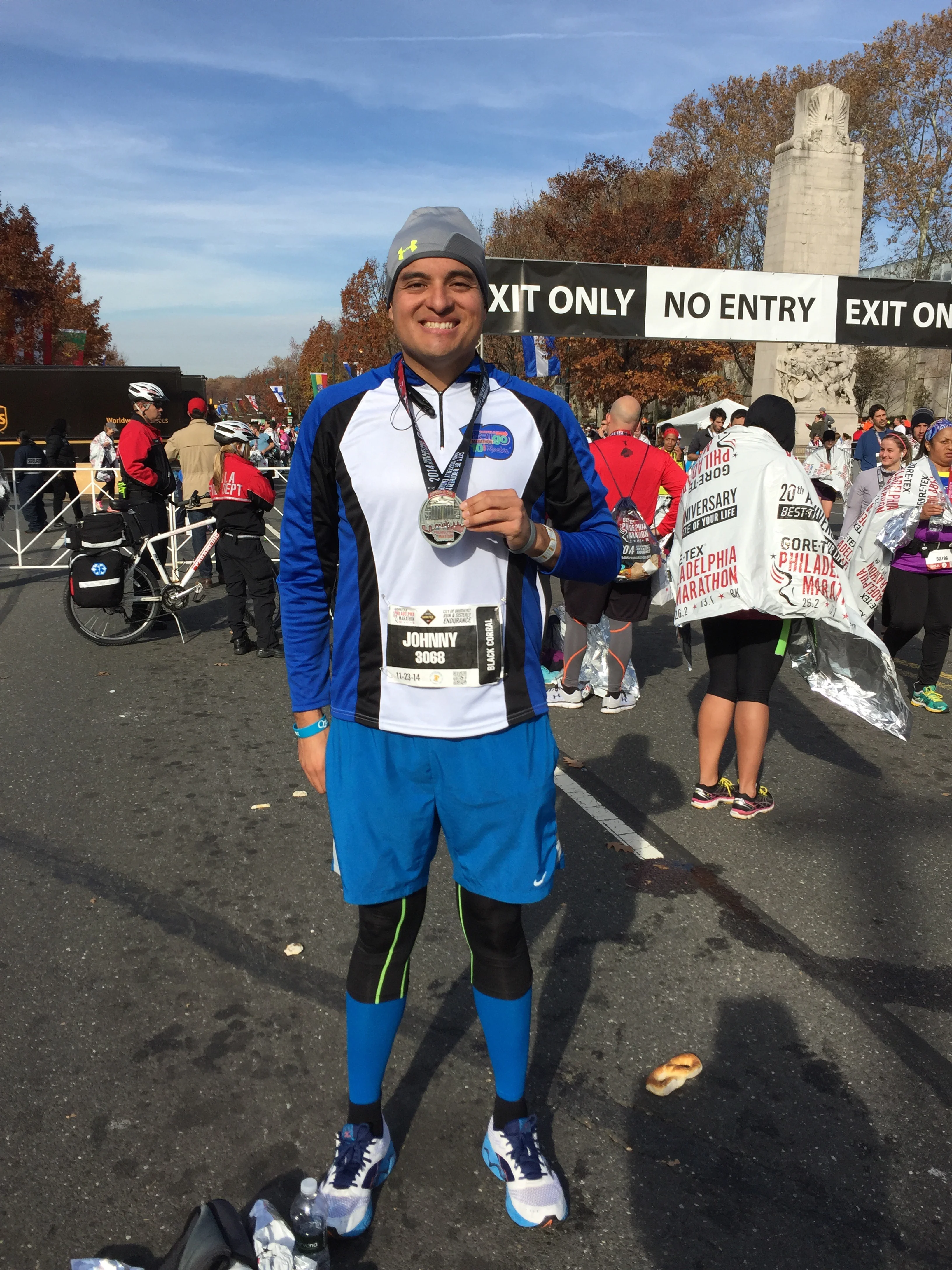 Philadelphia Marathon completed