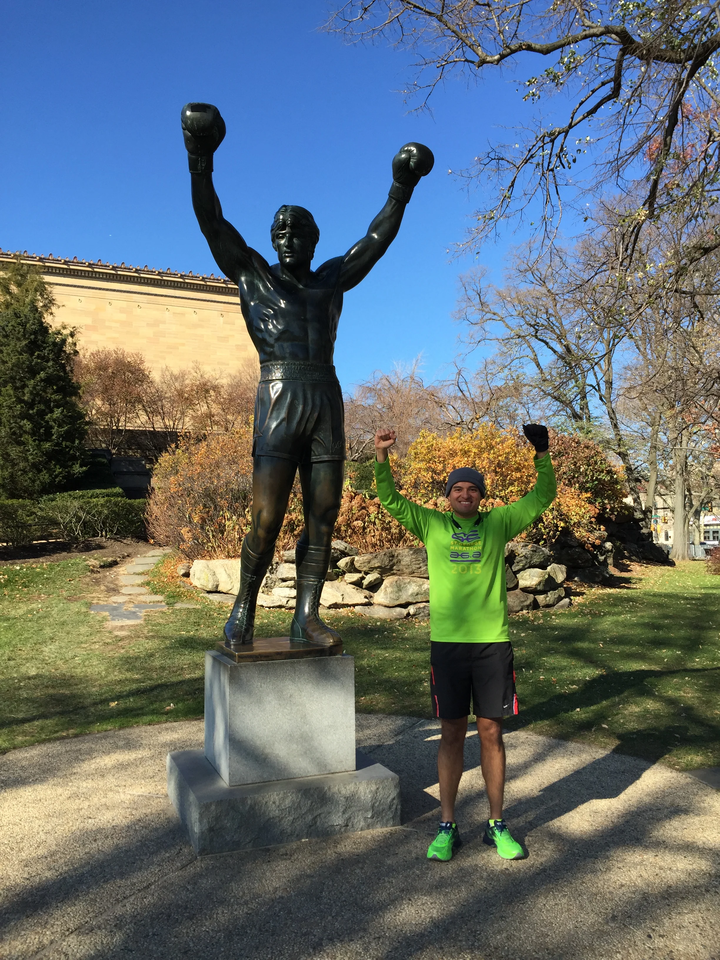 Rocky Statue