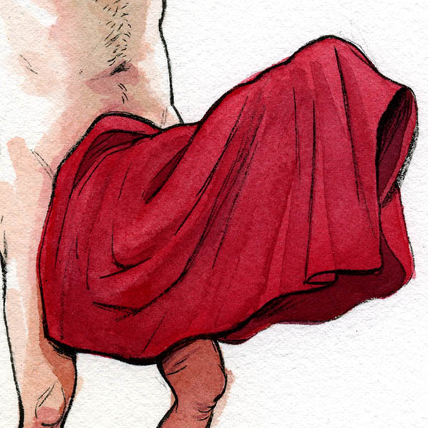 Detail of "No Hands"