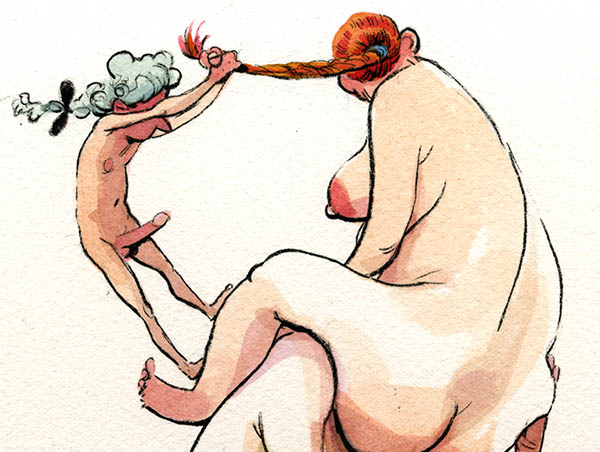 detail of Lovefest I