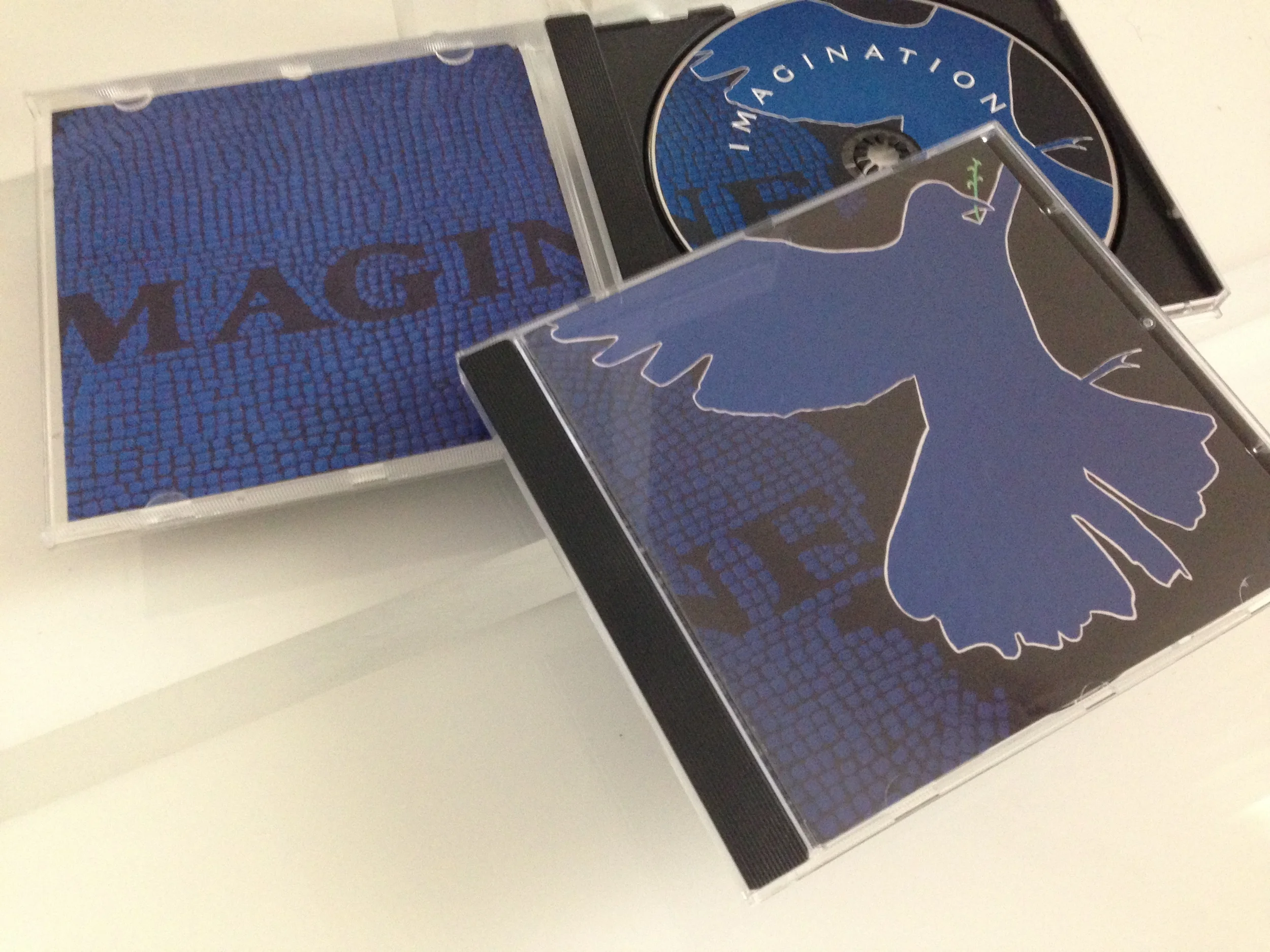 "Imagine" used as Cover Art, CD print and Booklet Art for Toco's "Imagination" compilation CD