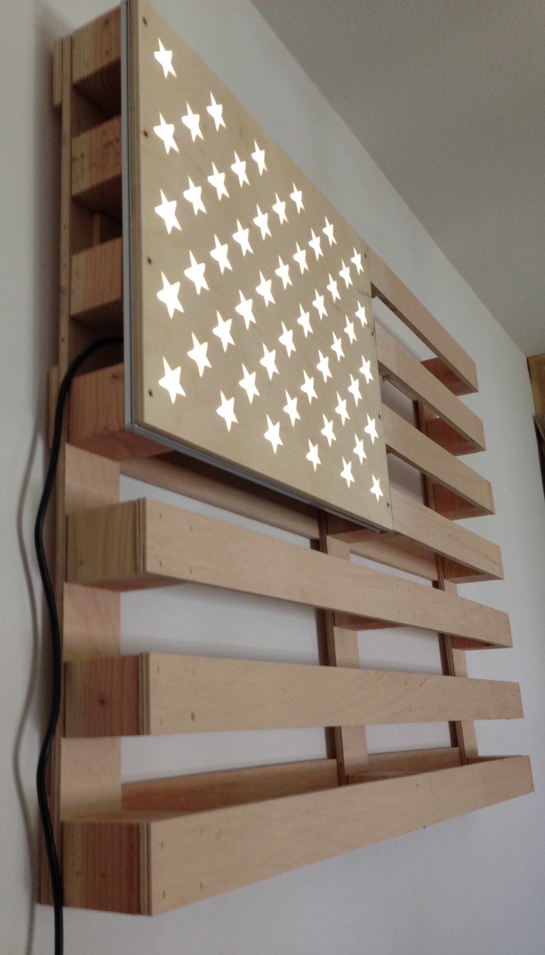 "Made in America" detailed side view