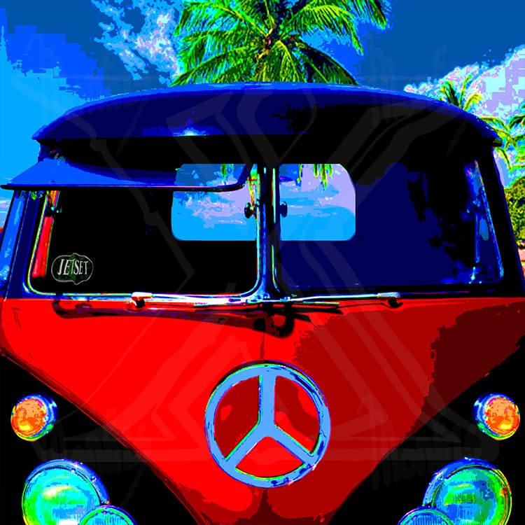 "Peace Van" Design out of the "JETSET" series