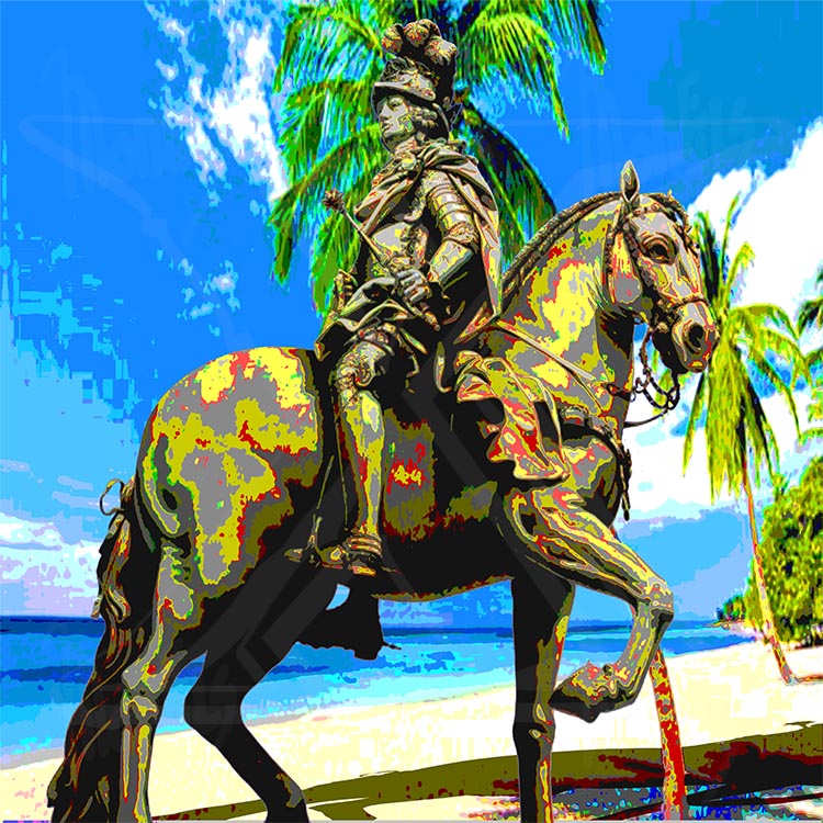 "Go West" Design out of the "BEACH" Series