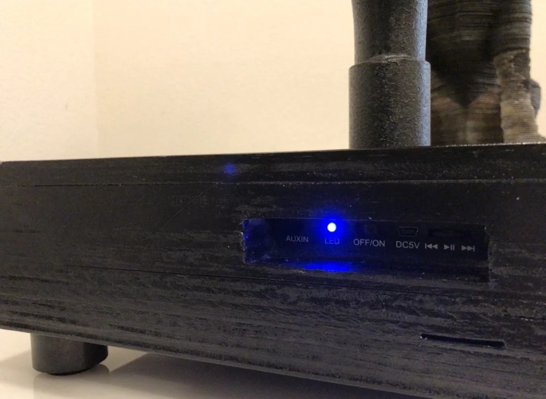 plus a Bluetooth connection in the base