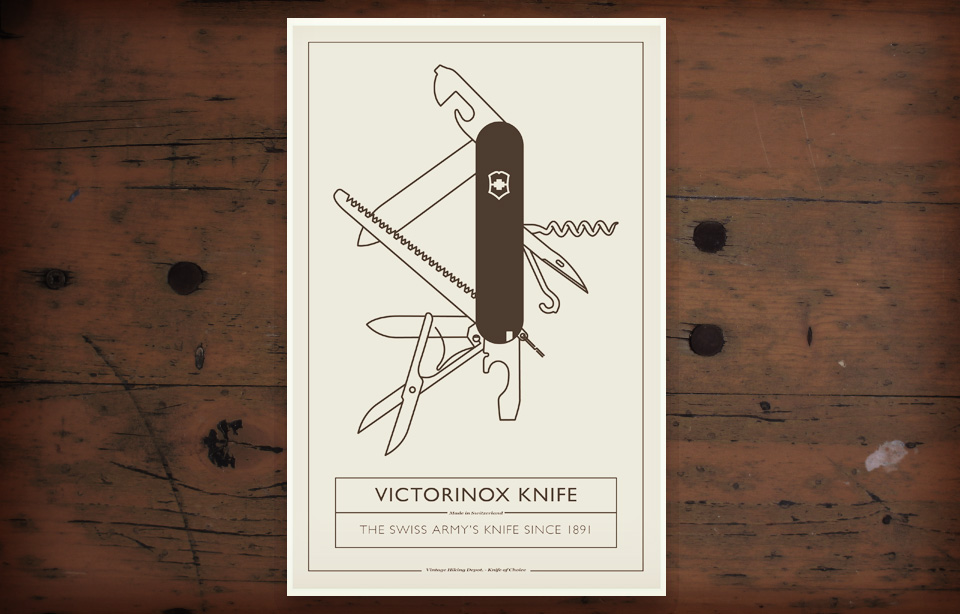 VHD Poster - Victorinox Knife