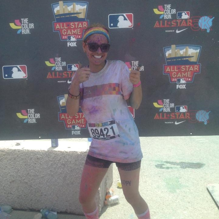 Jenna at the Color Run