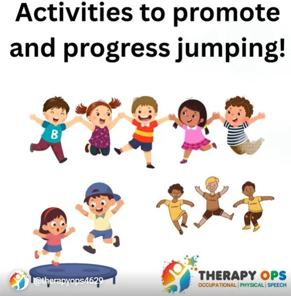 Activities to promote jumping in kids!
