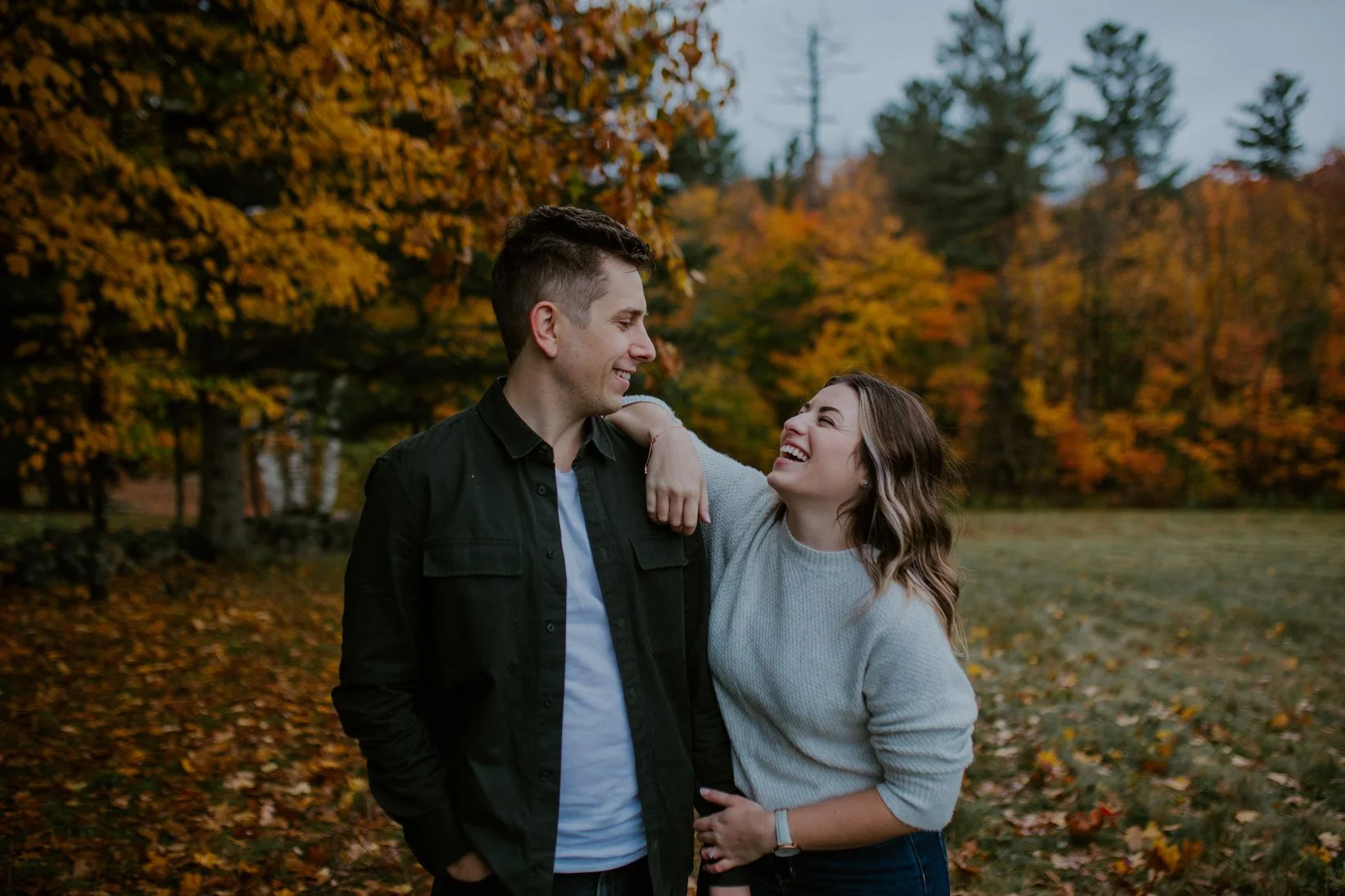 fun engagement photos