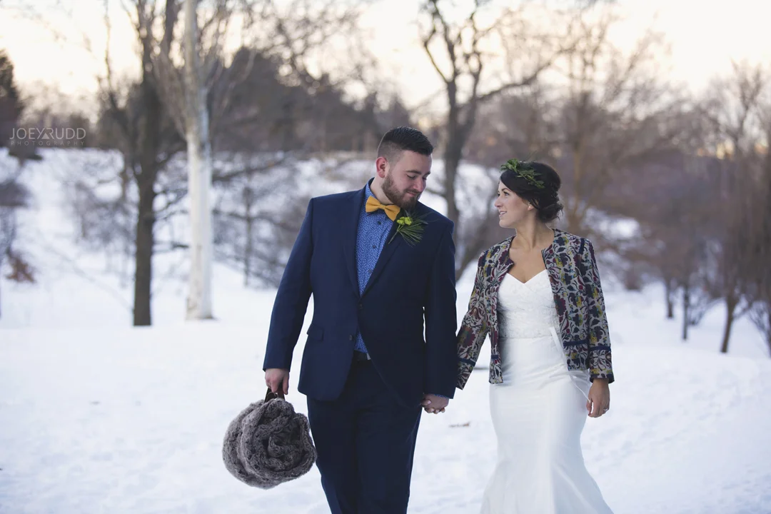 Tina & Jon's Winter Wedding in Ottawa by Joey Rudd Photography