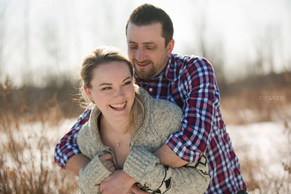 Mer Bleue Engagement, Ottawa Engagement, Engagement Photos, Engagement Photographer, Ottawa Wedding Photographer, Joey Rudd Photography, Ottawa Photographer, Winter Photos, Photo Location, Posing, Candid