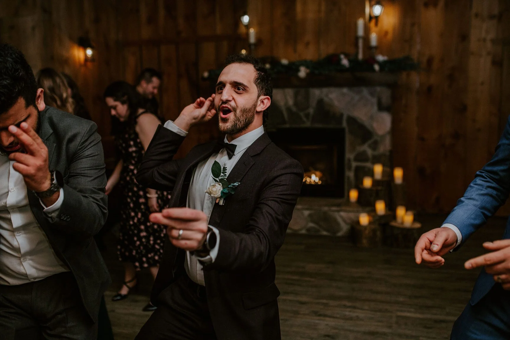 Dancing photo at reception