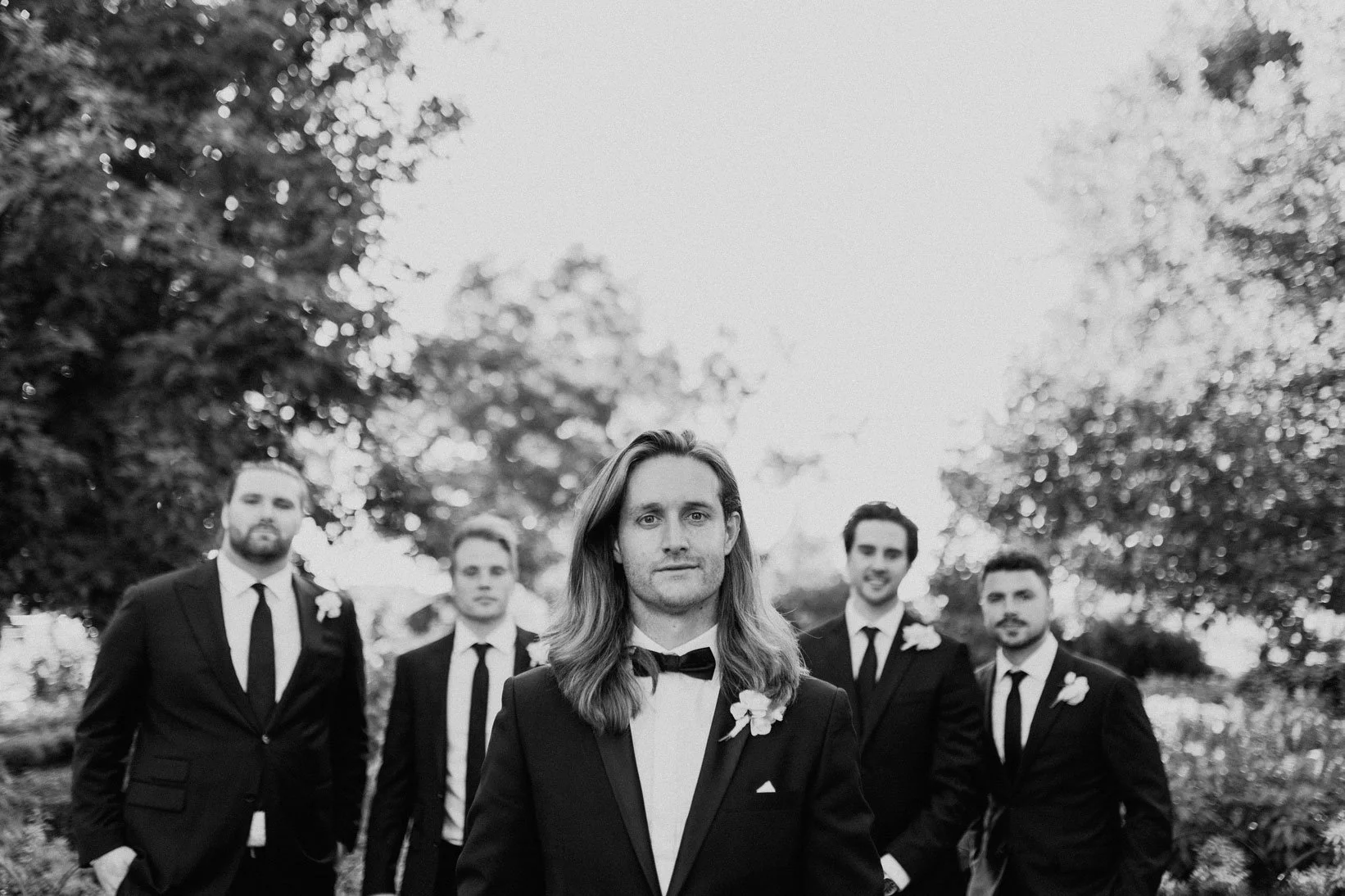 wedding party in ottawa wedding