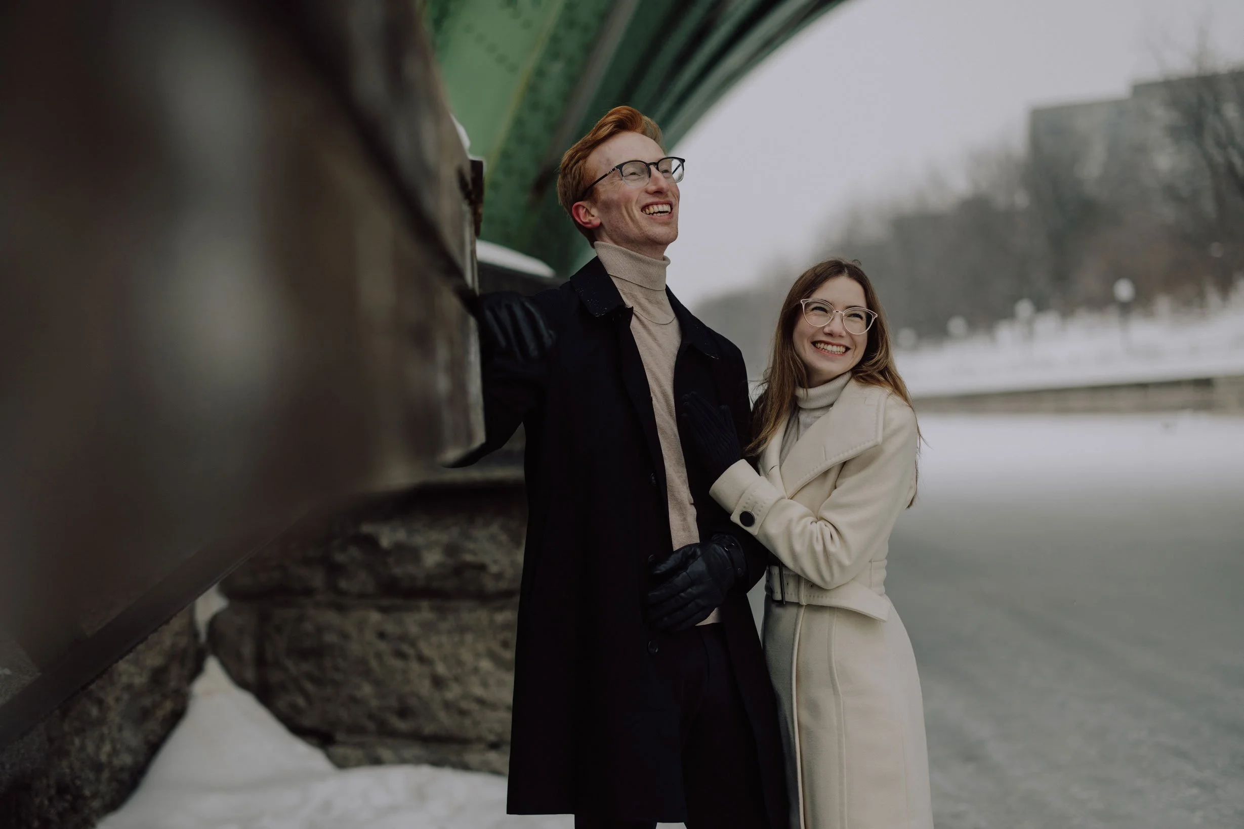 Rideau Canal Engagement Session in Ottawa