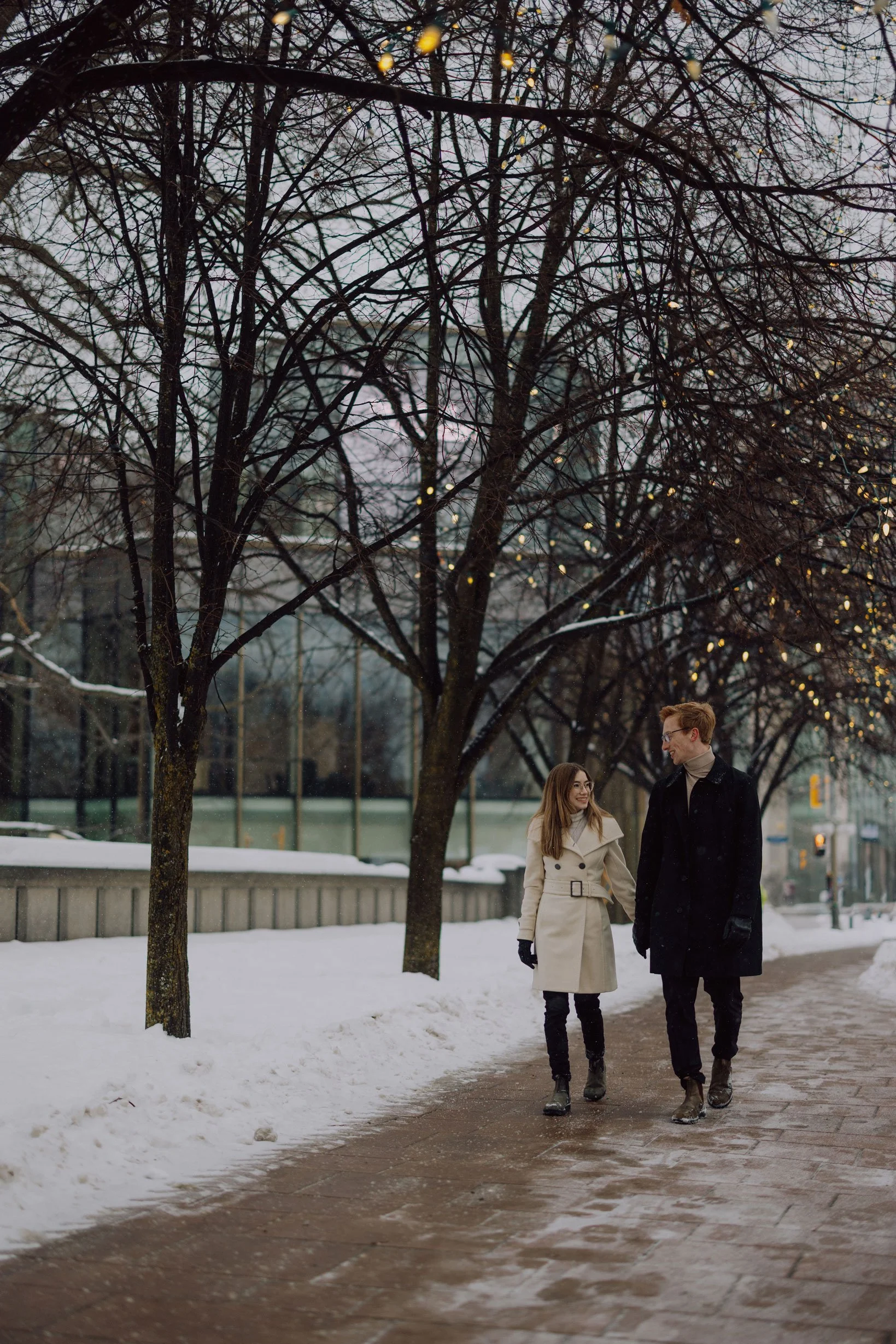 Rideau Canal Engagement Session in Ottawa