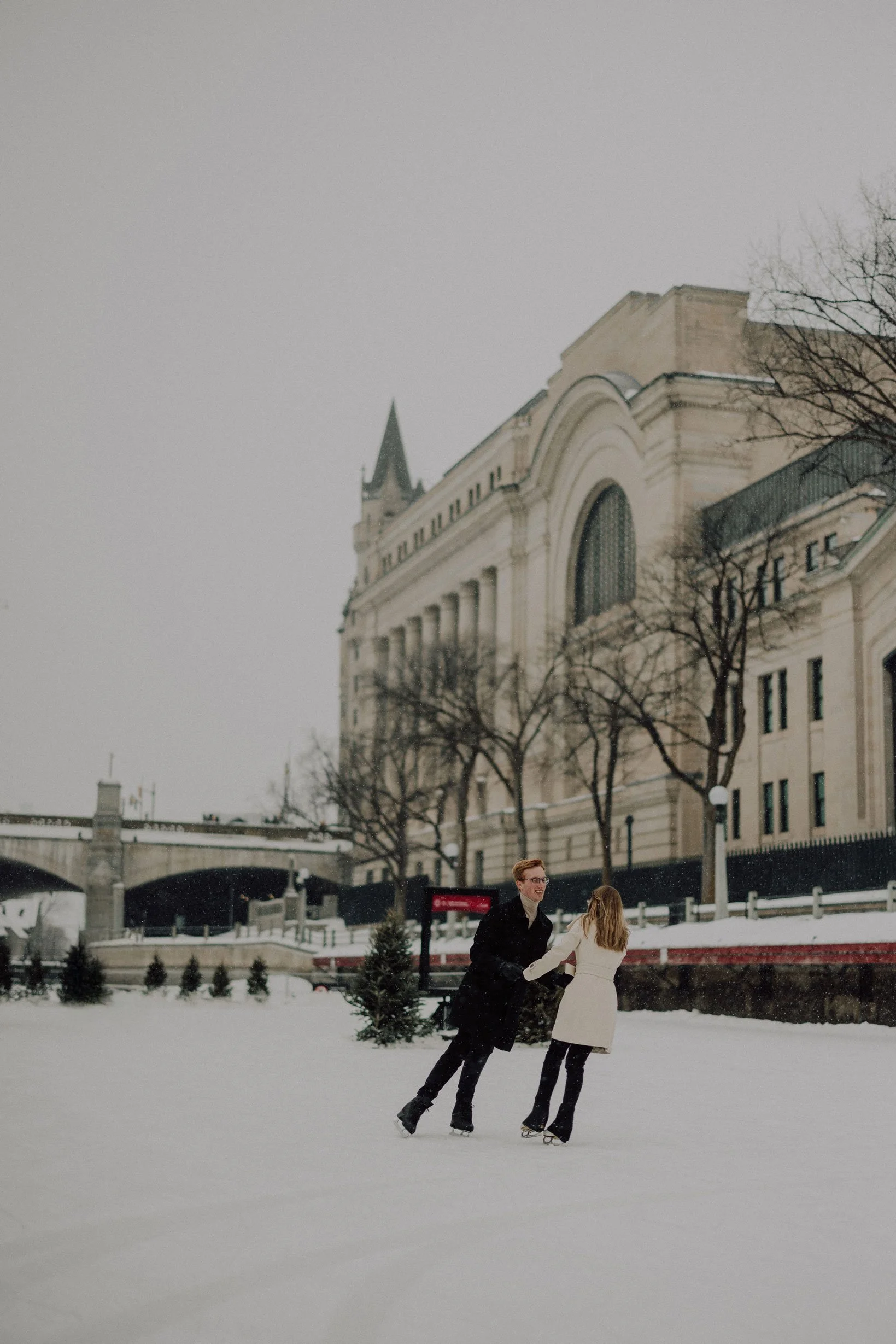 Rideau Canal Engagement Session in Ottawa