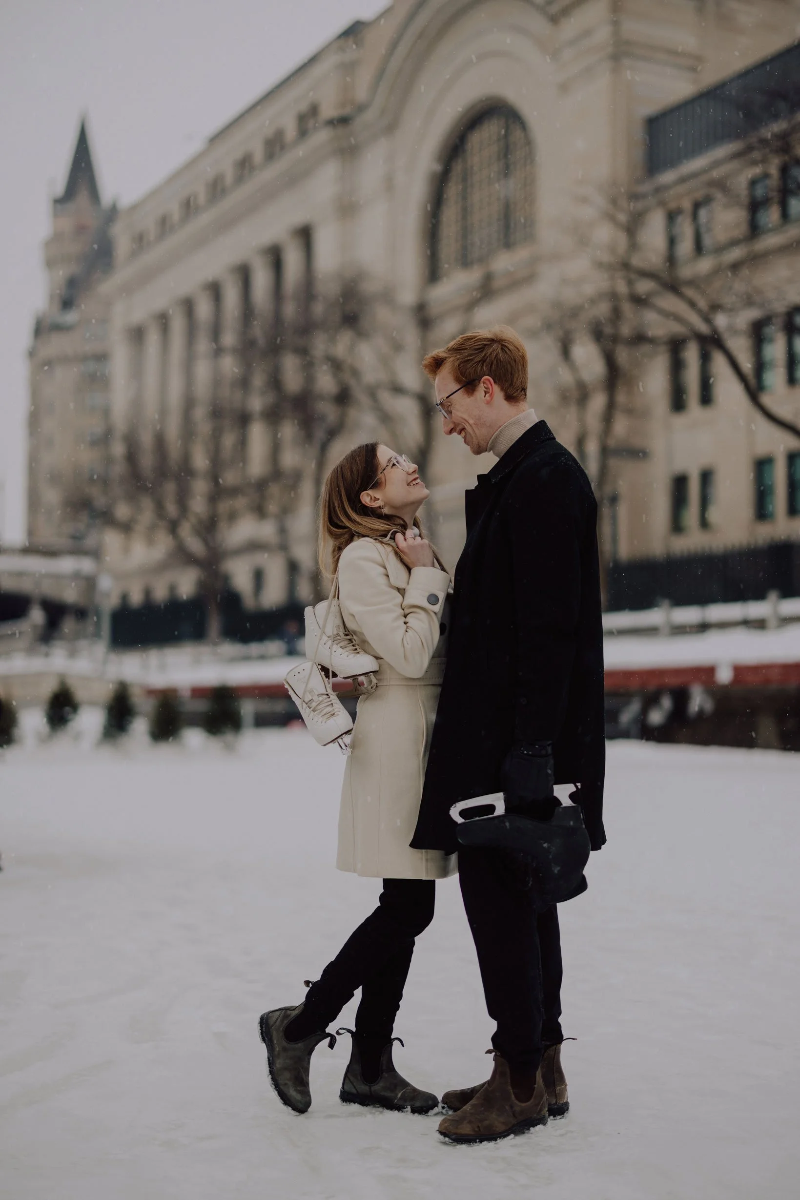 Rideau Canal Engagement Session in Ottawa