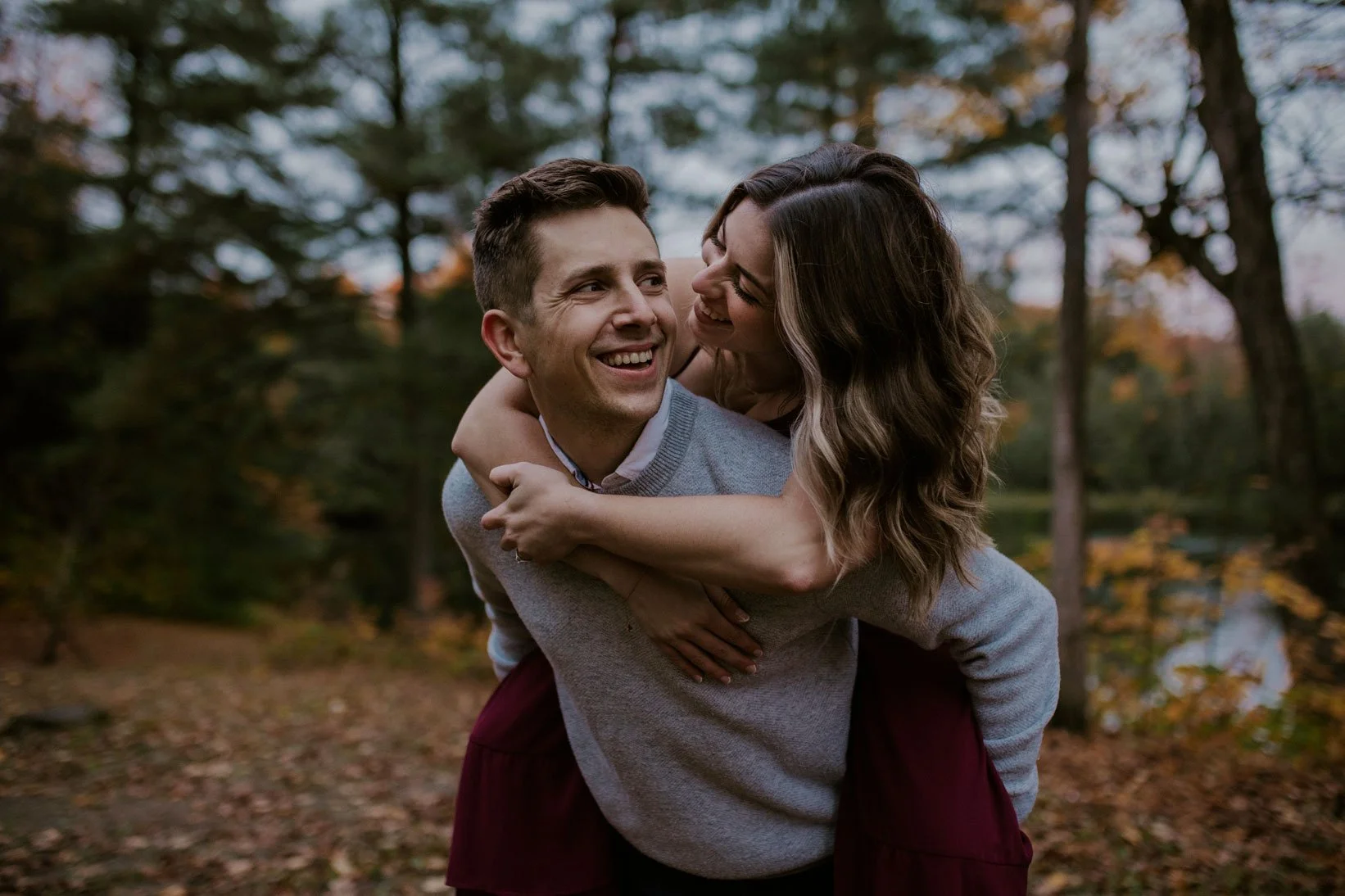 cute engagement photos