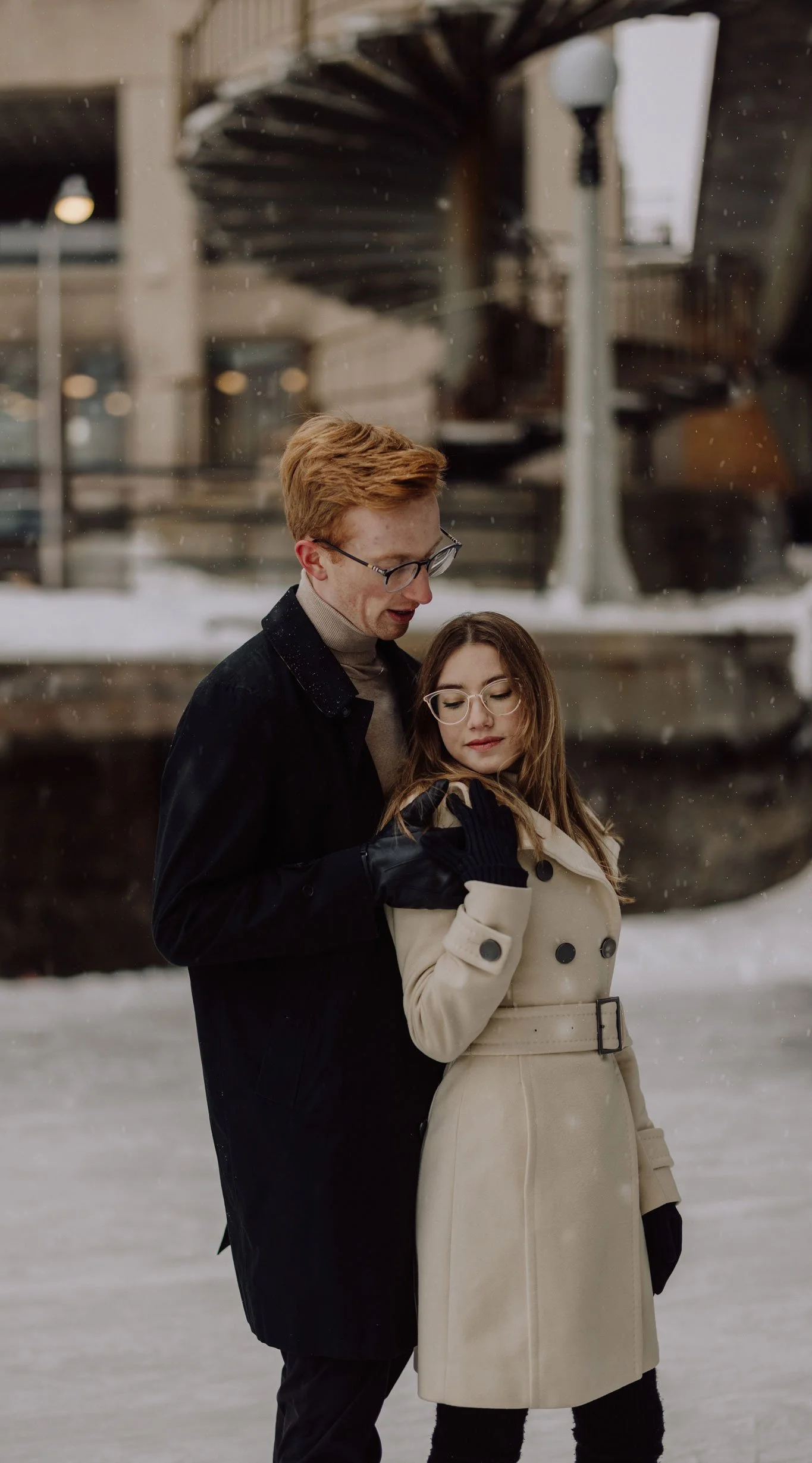 Rideau Canal Engagement Session in Ottawa